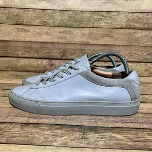 Kolo Grey Leather Low Sneakers
